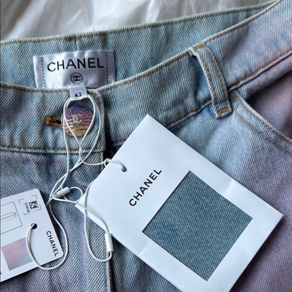 Chanel Light Blue Women's Jeans
